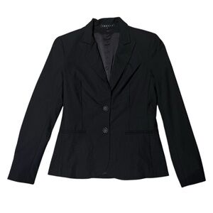 Theory Wool Blazer in Black women’s